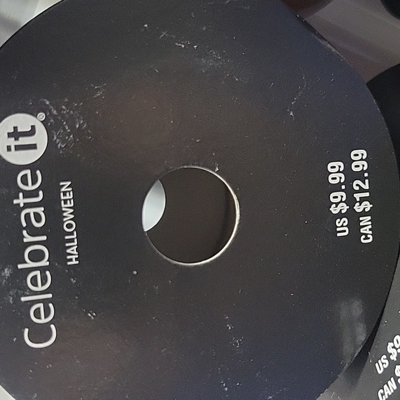 Celebrate It Orange and Black Plaid Wired Ribbon Bundle. - Picture 3 of 5